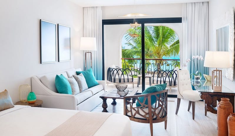 SANCTUARY CAP CANA - LUXURY JUNIOR SUITE BEDROOM